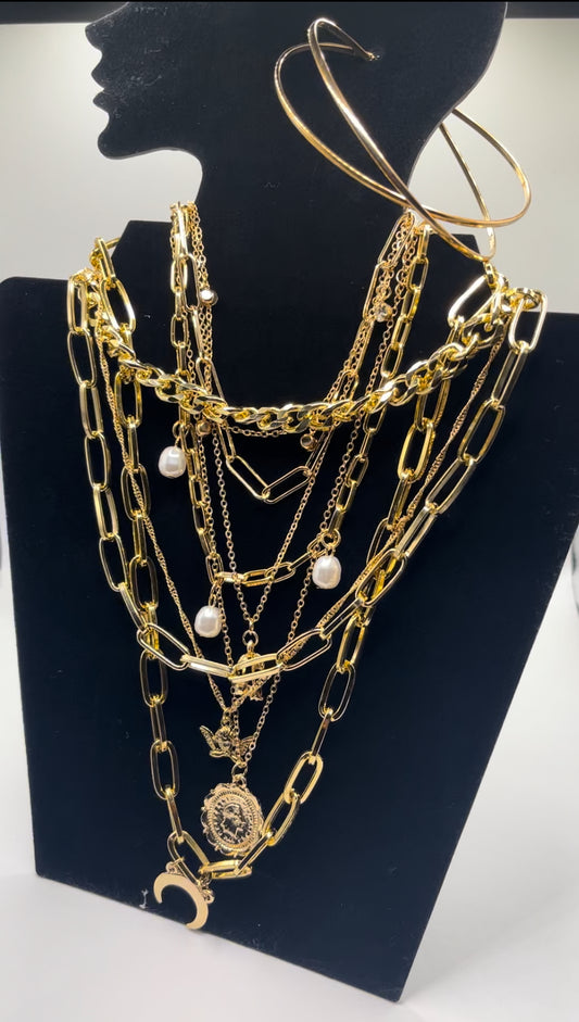 Chain Gang Gold Set